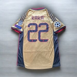 Retro 2013/14 AC Milan Third Jersey Gold KAKA’ #22 - NEW WITH TAGS 💯🔥⚽️